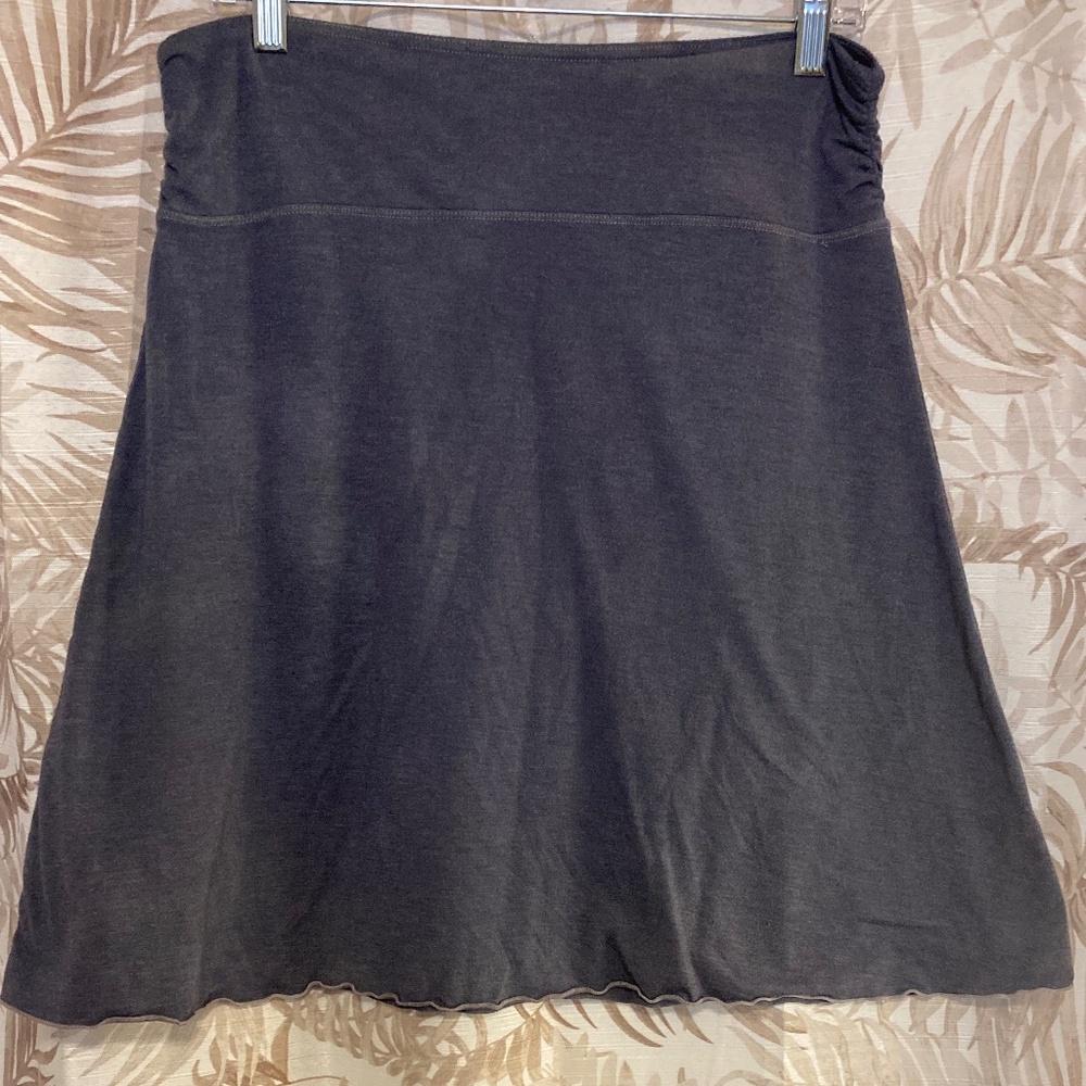 Eastern Mountain Sports (EMS) Highland Tie-Dye Blue-Gray Flare Skirt